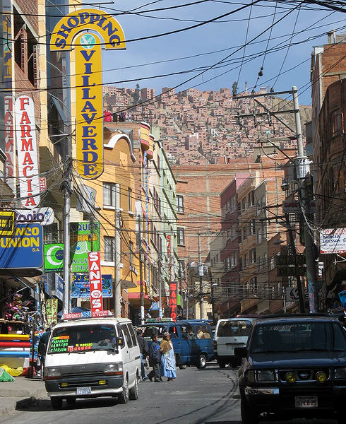 Typick ulice La Pazu